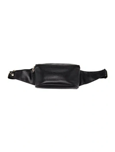 Pre-owned Longchamp Leather Belt Bag In Blue
