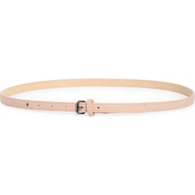 Longchamp Leather Belt In Brown
