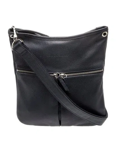 Pre-owned Longchamp Leather Crossbody Bag In Blue