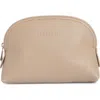 Longchamp Leather Dome Cosmetics Case