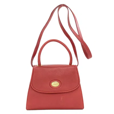Pre-owned Longchamp Leather Handbag () In Multi