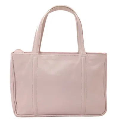 Pre-owned Longchamp Leather Handbag () In Pink