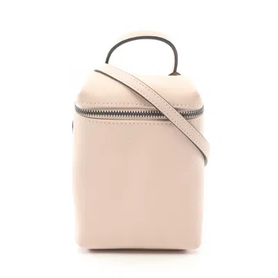 Longchamp Leather Le Pliage Extra 2way Crossbody Bag 10285987542 In Pink