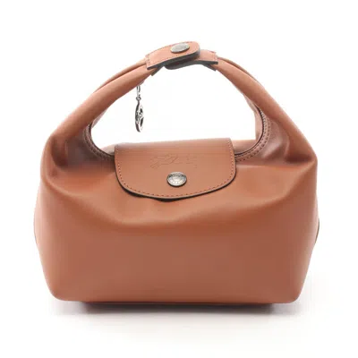 Longchamp Leather Le Pliage Extra Top Handle Bag 10291987504 In Brown