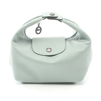 Longchamp Leather Le Pliage Extra Top Handle Bag 10291987m07 In Green