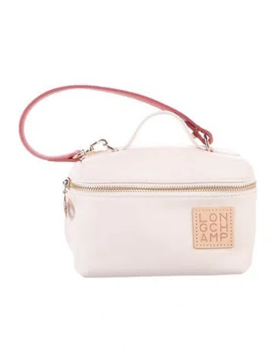 Pre-owned Longchamp Leather Le Pliage Xtra Xs In Pink