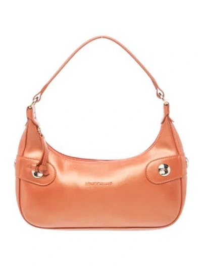 Pre-owned Longchamp Leather Shoulder Bag In Black