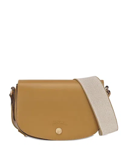 Longchamp Leather Shoulder Bag In Brown