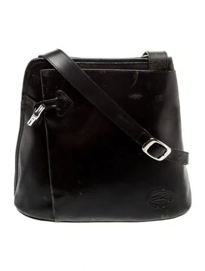 Pre-owned Longchamp Leather Shoulder Bag In Multi