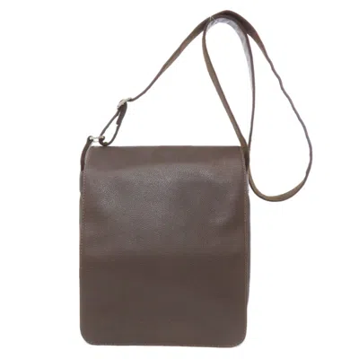 Pre-owned Longchamp Leather Shoulder Bag () In Brown
