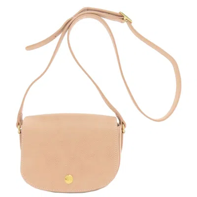 Pre-owned Longchamp Leather Shoulder Bag () In Pink