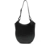Longchamp `le Foulonné` Large Hobo Bag In Black