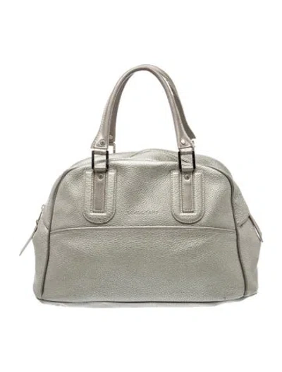 Pre-owned Longchamp Leather Top Handle Bag