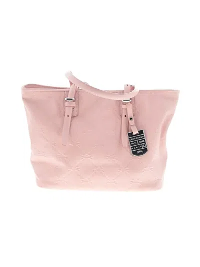 Pre-owned Longchamp Leather Tote Bag In Pink