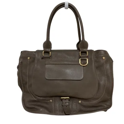 Pre-owned Longchamp Leather Tote Bag () In Multi