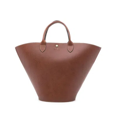 Longchamp Xl Ã©pure Tote Bag In Brown