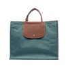 Longchamp Leather Tote Bags