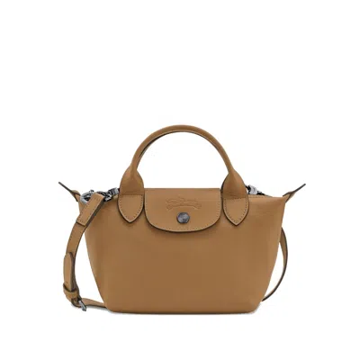 Longchamp Leather Tote Bags