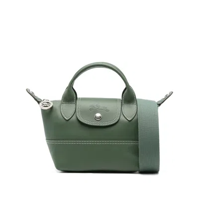 Longchamp Leather Tote Bags