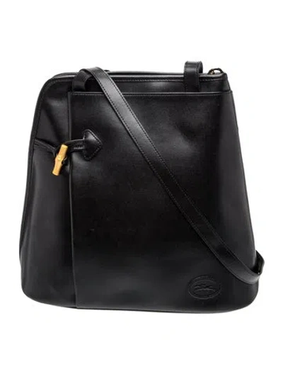 Pre-owned Longchamp Leather Tote In Blue