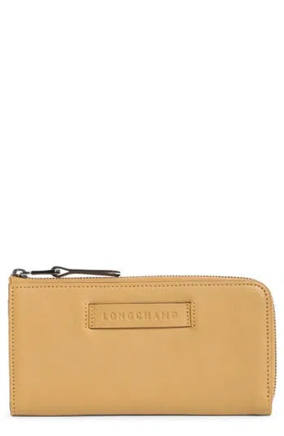 Longchamp Leather Zip Around Wallet