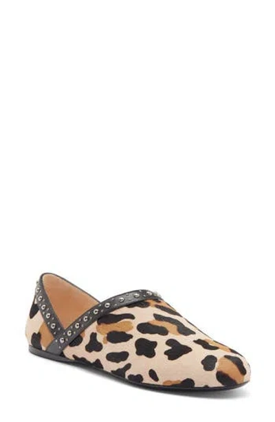 Longchamp Woman Loafers Beige Size 10 Soft Leather In Black/camel