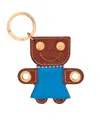 Longchamp Epure Key Ring In Brown