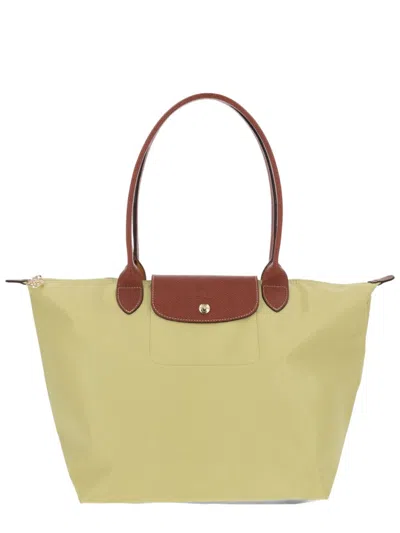Longchamp Light Green Le Pliage Original Large Tote