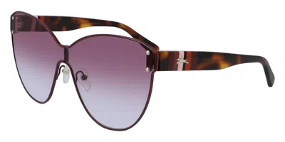 Longchamp Lo110s 602 Women's Sunglasses Tortoiseshell Size 62 In Brown