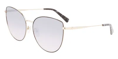 Longchamp Lo158s 728 Men's Sunglasses Silver Size 60 In Multi