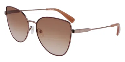 Longchamp Lo165s 734 Women's Sunglasses Brown Size 60