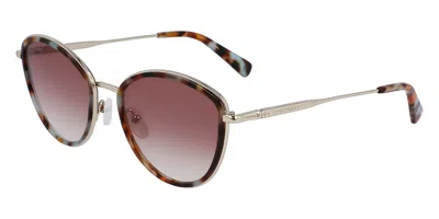 Longchamp Lo170s 717 Women's Sunglasses Tortoiseshell Size 54