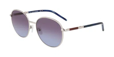 Longchamp Lo171s N 714 Women's Sunglasses Gold Size 53 In Multi