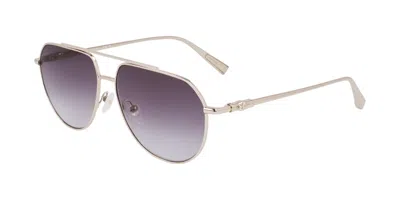 Longchamp Lo174s 723 Women's Sunglasses Gold Size 57