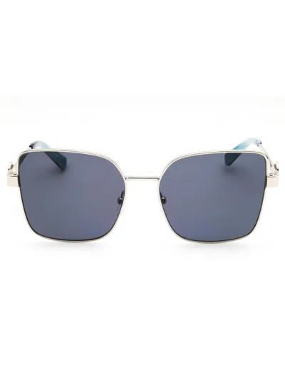 Longchamp Lo181sn Sunglasses In 044 - Silver/gray