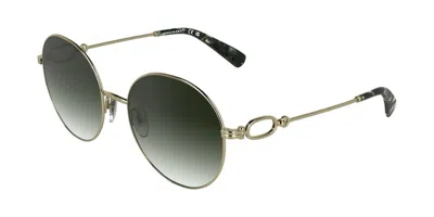 Longchamp Lo188s 708 Women's Sunglasses Gold Size 57