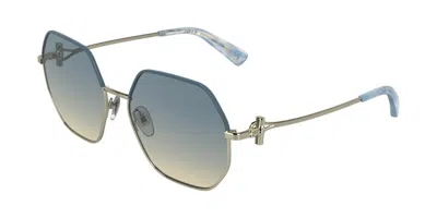 Longchamp Lo191s 729 Women's Sunglasses Blue Size 58