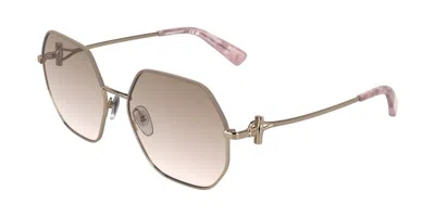 Longchamp Lo191s 774 Women's Sunglasses Gold Size 58