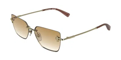 Longchamp Lo197s 762 Women's Sunglasses Gold Size 57