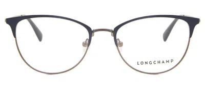 Longchamp Lo2120 424 Occhiali Da Vista Blu Per Donna (solo Montatura) In Multi