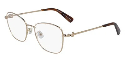 Longchamp Lo2133 714 Women's Glasses Gold Size 52 - Free Lenses - Blue Light Block Available