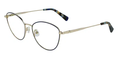 Longchamp Lo2143 400 Occhiali Da Vista Blu Per Uomo (solo Montatura) In Burgundy