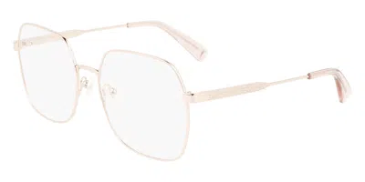 Longchamp Lo2148 Men's Glasses, Rose-gold, Size 55