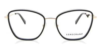Longchamp Lo2150 N Men's Glasses, Gold, Size 55 In Black