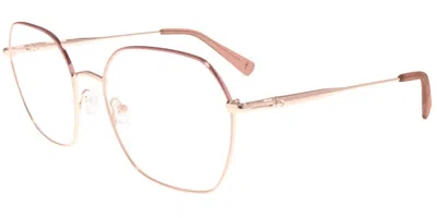 Longchamp Lo2152 N 770 Women's Glasses Gold Size 51 - Free Lenses - Blue Light Block Available