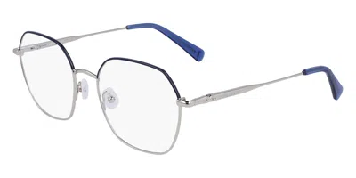 Longchamp Lo2152 Women's Glasses, Silver, Size 53