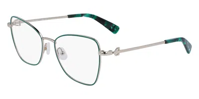Longchamp Lo2157 Women's Glasses, Green, Size 52 In Multi