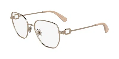 Longchamp Lo2169 N 770 Occhiali Da Vista Oro Per Donna (solo Montatura) In Gold