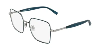 Longchamp Lo2181 046 Occhiali Da Vista Blu Per Donna (solo Montatura)