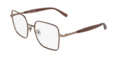 Longchamp Lo2181 726 Occhiali Da Vista Marroni Per Donna (solo Montatura) In Brown